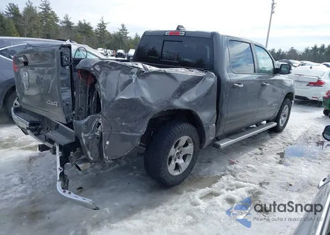 2019 Ram 1500 Big Horn/Lone Star 4X4 5'7 Box z USA, uszkodzony, nr VIN 1C6SRFFT6KN733931